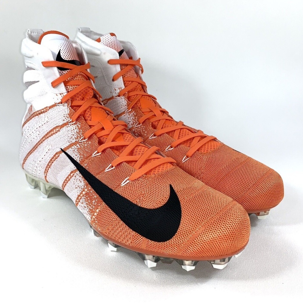 Nike Untouchable 3 Elite Football Cleats AO3006 118 White/Orange Men's